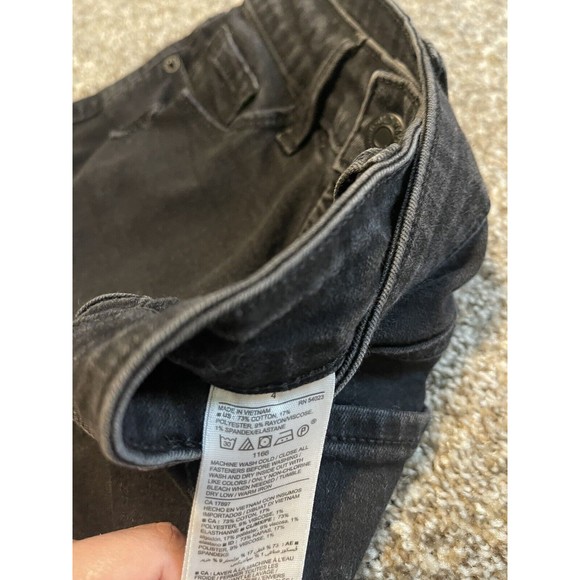 Women's Old Navy Jeans Rockstar Super Skinny High Rise Secret Slim Pocket Size 4 - Picture 11 of 13